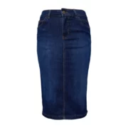 Pencil  Skirt Mid Wash