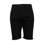 Black Shorts Dark Wash Ripped